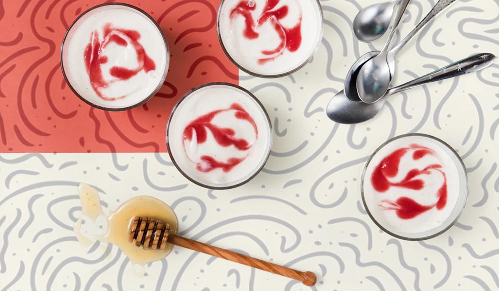 Yogurt and Honey Cheesecake Cups